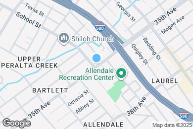 Map image of the property - 3103 35th Ave