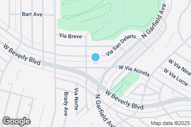 Map image of the property - 2936 W Via Acosta
