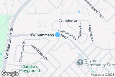 Map image of the property - 724 W Bend Blvd