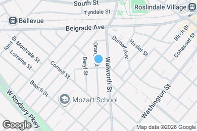 Map image of the property - 15 Hillock St