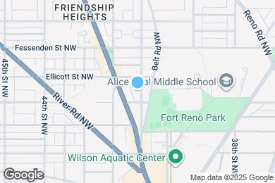 Map image of the property - 4810 41st St NW