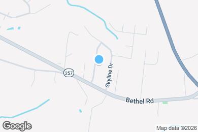 Map image of the property - 1011 Blue Ridge Pkwy