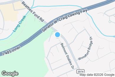 Map image of the property - 8253 Belmont Stables Dr