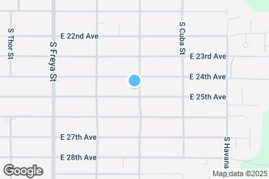 Map image of the property - 2420 S Myrtle St