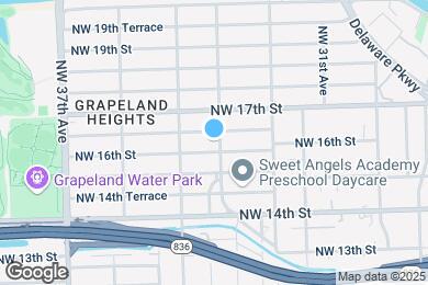 Map image of the property - 1610 NW 33rd Ave