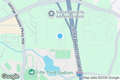 Map image of the property - 3329 Chastain Gardens Dr NW