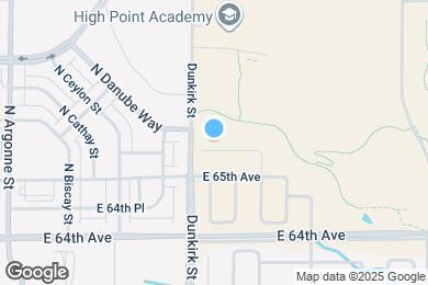 Map image of the property - 19369 E 65th Pl