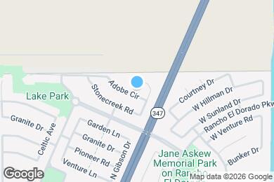 Map image of the property - 43914 Adobe Cir