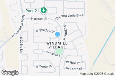 Map image of the property - 683 S 221st Dr