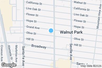 Map image of the property - 2561 Olive St