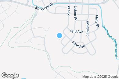 Map image of the property - 3885 N Kirk St
