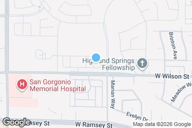 Map image of the property - 882 Tierra Dr