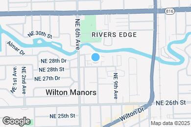 Map image of the property - 621 NE 28th St
