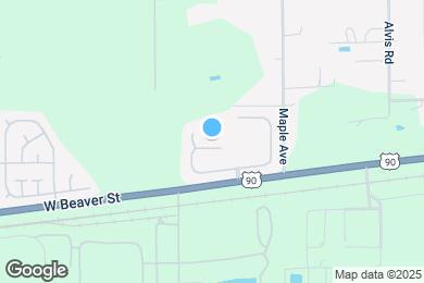Map image of the property - 9739 Watershed Court