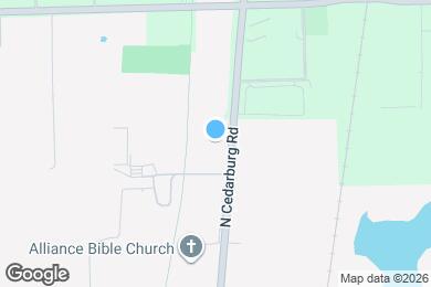 Map image of the property - 14145 N Cedarburg Rd