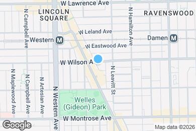 Map image of the property - 2229 W Wilson Ave