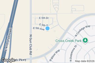 Map image of the property - 23658 E 5th Ave