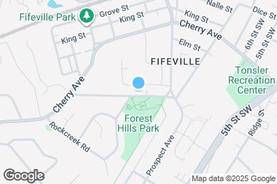 Map image of the property - 1023 Forest Hills Ave