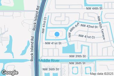 Map image of the property - 5030 NW 41st Ct