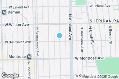 Map image of the property - 4504 N Paulina St