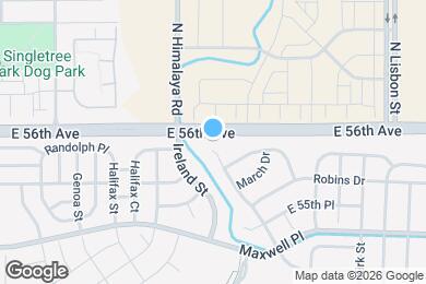 Map image of the property - 5592 Jebel Ct