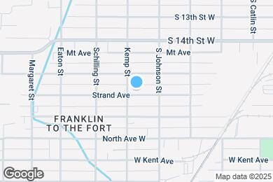 Map image of the property - 2034 Strand Ave