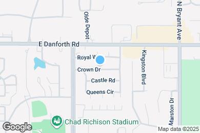 Map image of the property - 925 Crown Dr