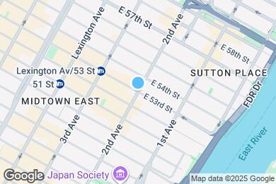 Map image of the property - E. 53rd St, 2Nd Ave