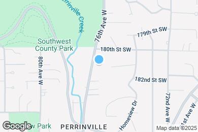 Map image of the property - 18101 76th Ave W