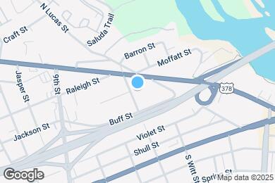 Map image of the property - 416 N Lucas St