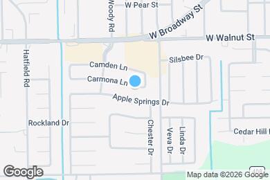 Map image of the property - 5010 Carmona Ln