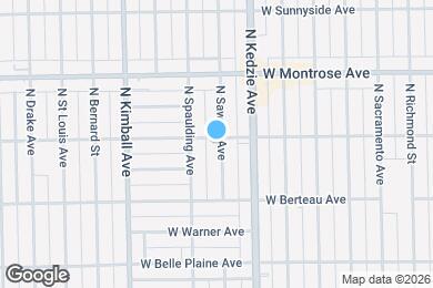 Map image of the property - 3239 W Cullom Ave