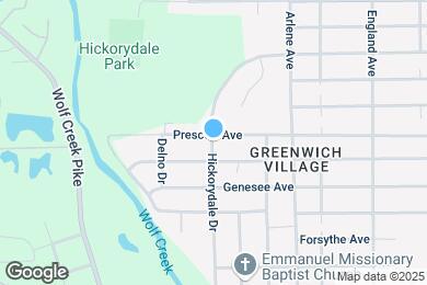 Map image of the property - 2016 Hickorydale Dr