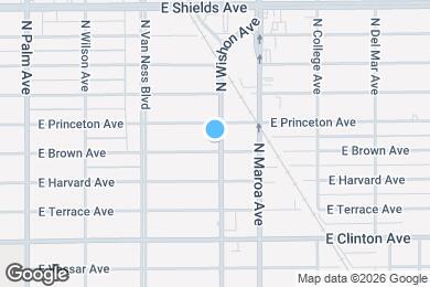 Map image of the property - 2711 N Wishon Ave