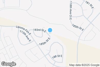 Map image of the property - 11609 183rd St E