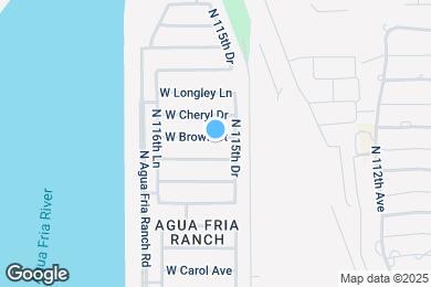 Map image of the property - 11565 W Brown St