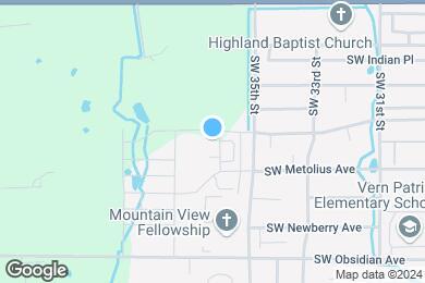 Map image of the property - The Reserve @ Metolius