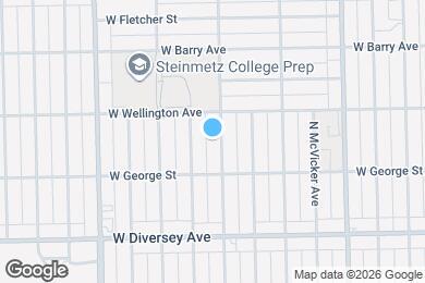 Map image of the property - 2930 N Melvina Ave