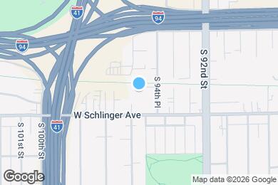 Map image of the property - 645 S 94th Pl