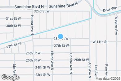 Map image of the property - 2611 28th St W
