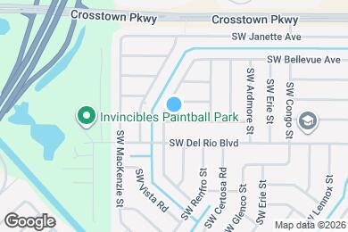 Map image of the property - 2085 SW Kimberly Ave