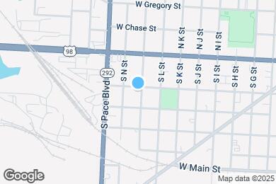 Map image of the property - 2011 W Romana St