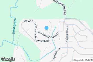 Map image of the property - 5814 NW Walnut Ct