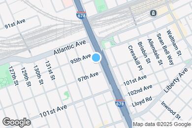 Map image of the property - 9524 Van Wyck Expy