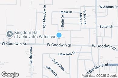 Map image of the property - 1141 Vivian St