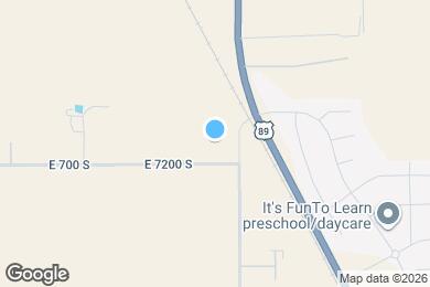 Map image of the property - 3331 E 700 S