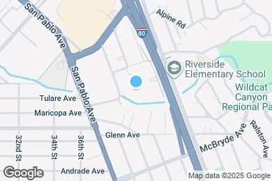 Map image of the property - Villa Alvarado Apartments