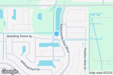 Map image of the property - 10621 Standing Stone Dr