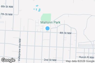 Map image of the property - 3711 4th St NW
