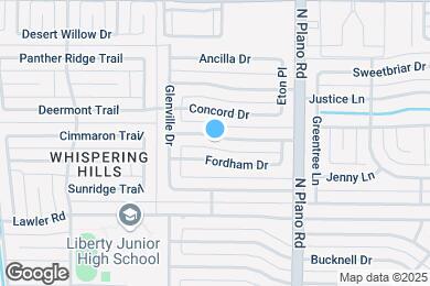 Map image of the property - 4628 Danville Dr
